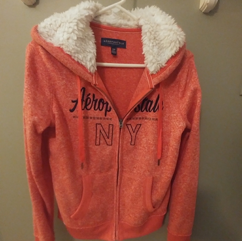Pink Fur Aeropostale Jacket